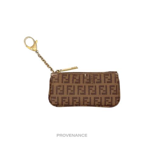 fendi fur keychain replica|Fendi key pouch.